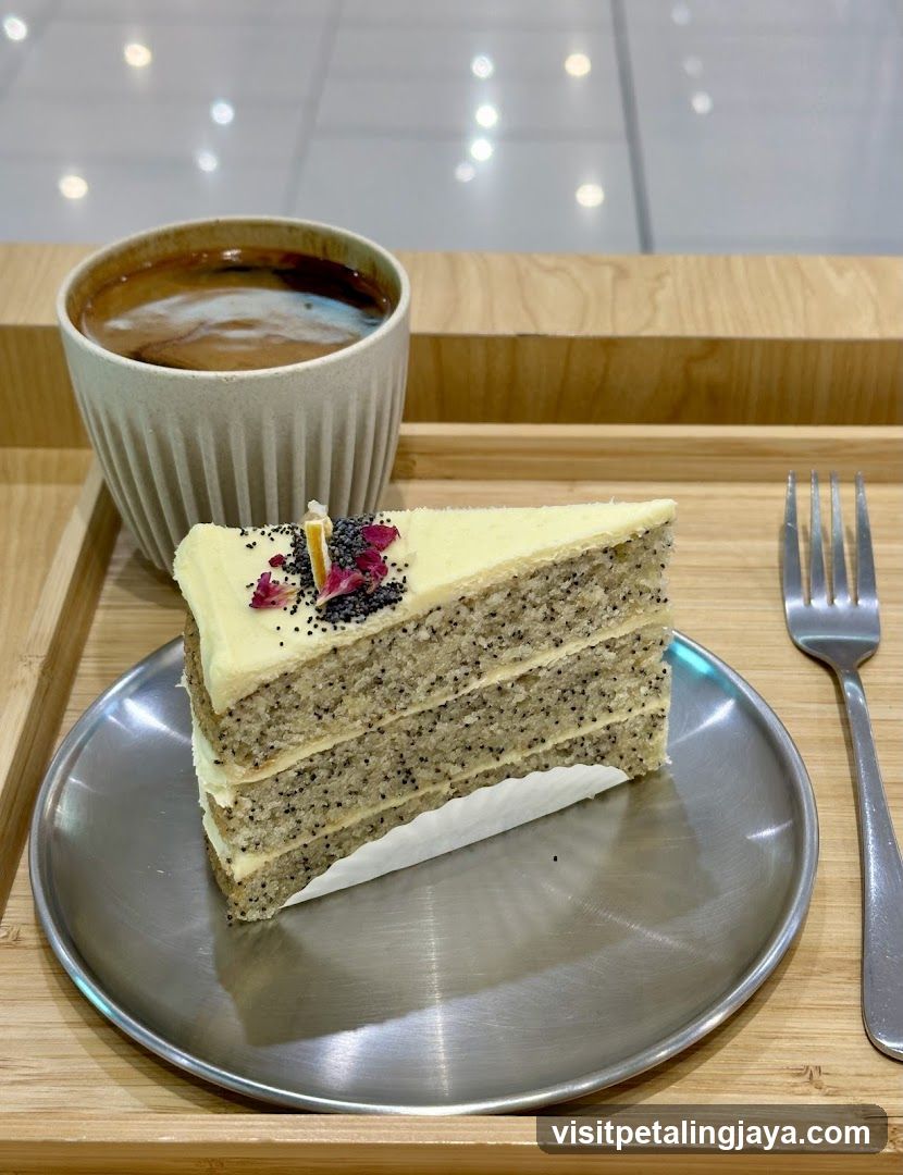 Poppy Seed Cake and Coffee