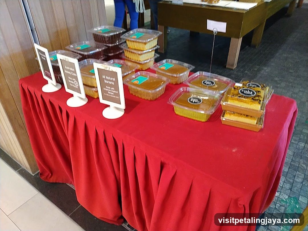 Cakes Display Table