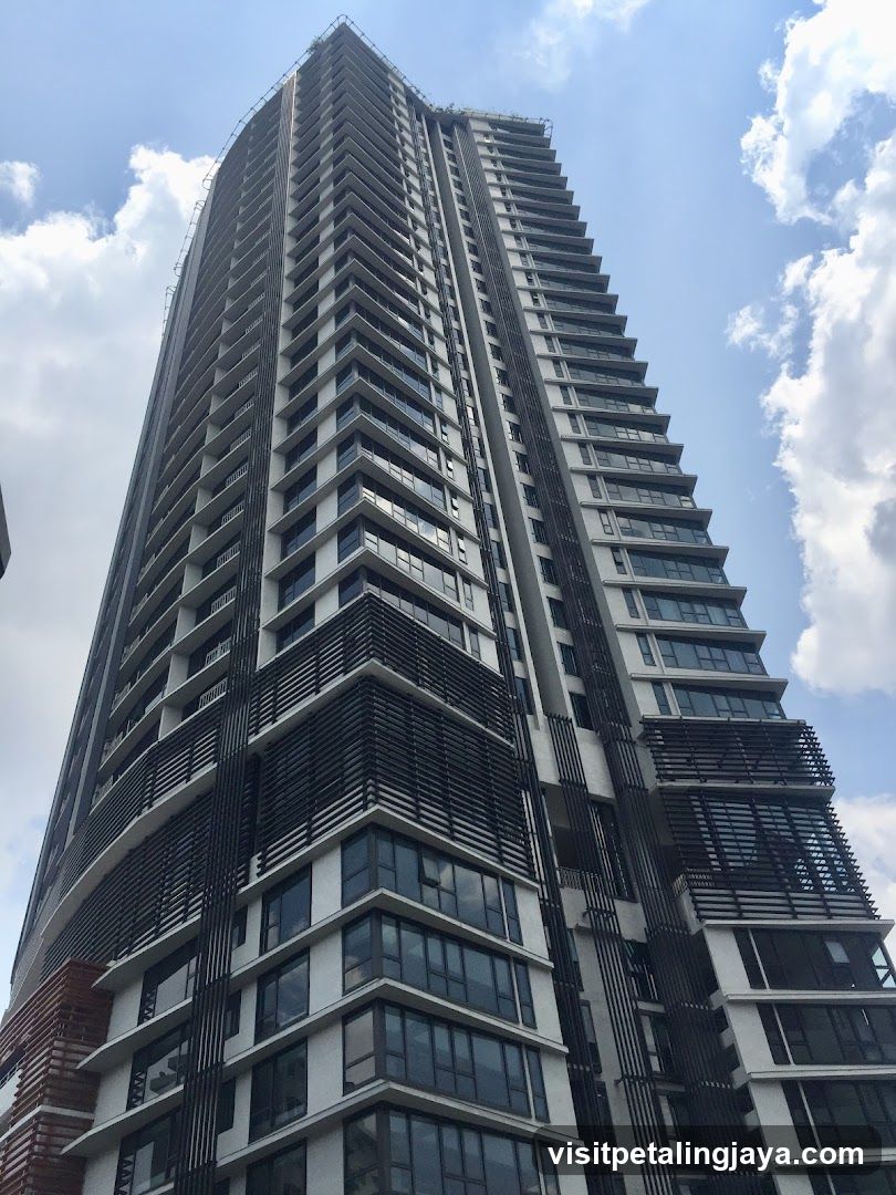 High-rise residential building exterior
