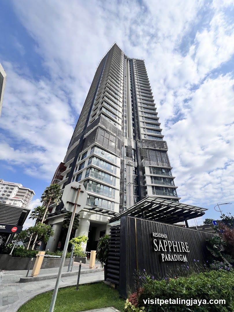 Sapphire Paradigm Building Exterior