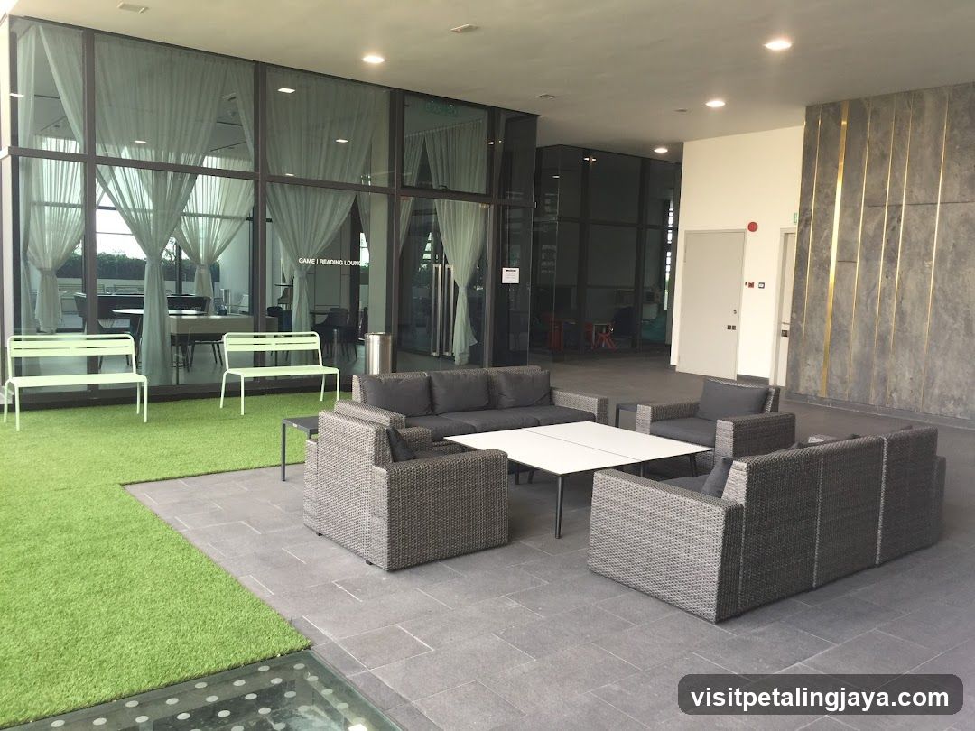 Outdoor Lounge Area