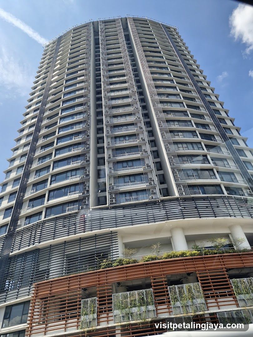 High-rise building exterior