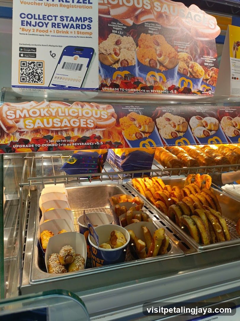 McDonald's Smokylicious Sausages Display