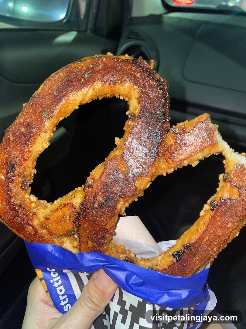 Pretzel in Car