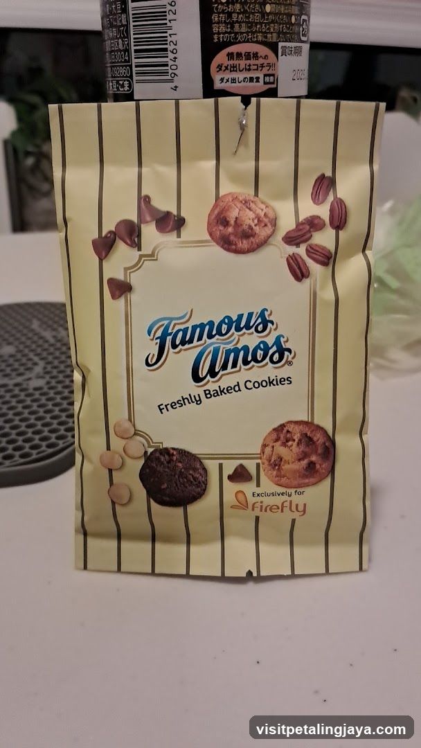 Famous Amos Cookies Package
