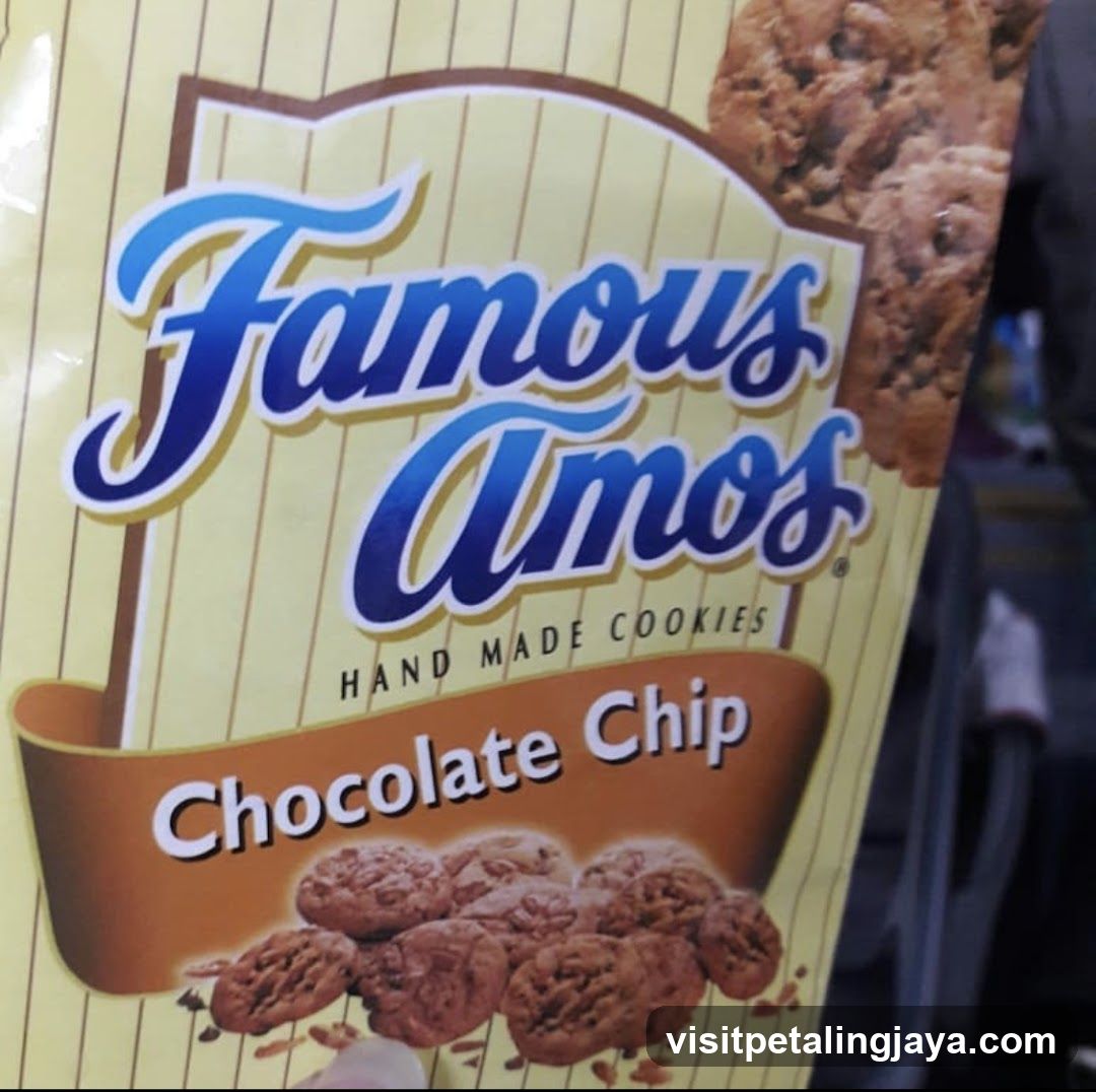 Famous Amos Cookies Packaging