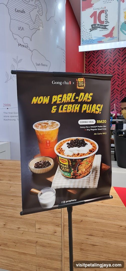 Gong Cha x Maggi Pearl-Das Combo Promotion