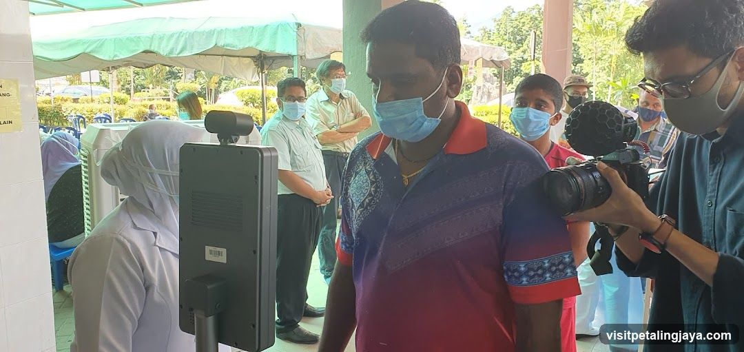 Face Scanning at Entrance