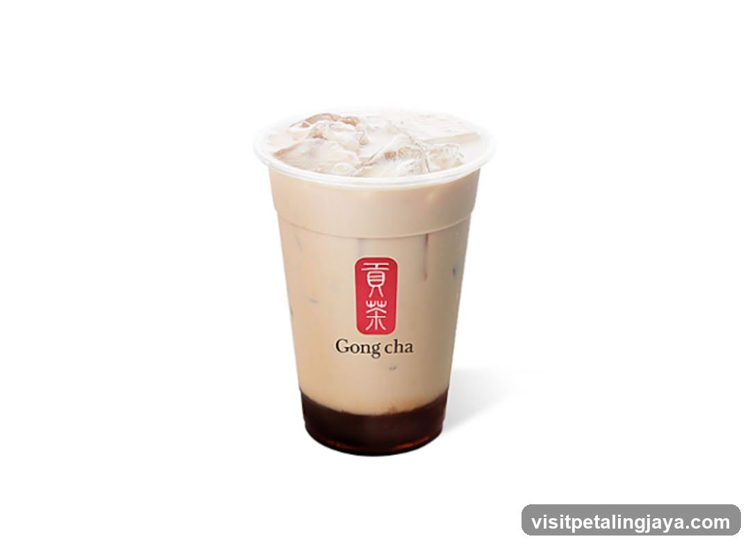 Iced Gong Cha Drink