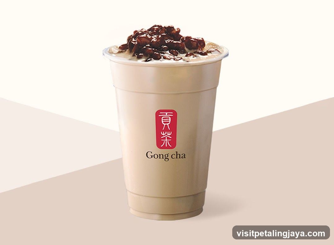 Gong cha beverage product shot