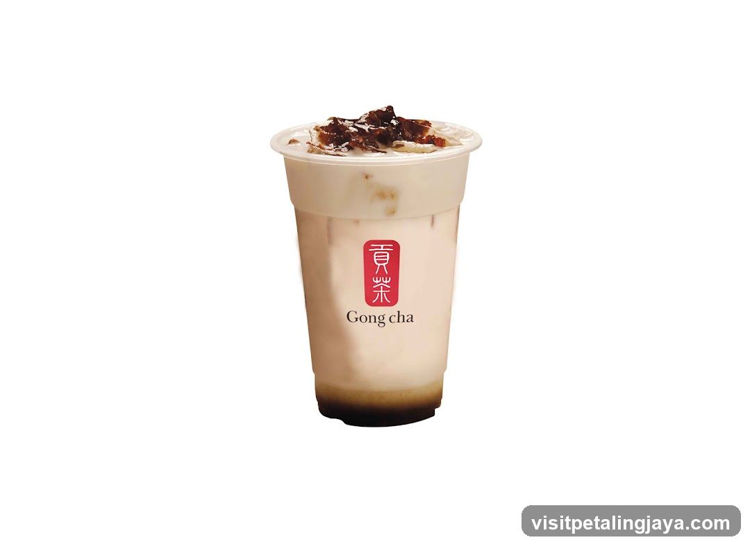 Gong cha beverage cup