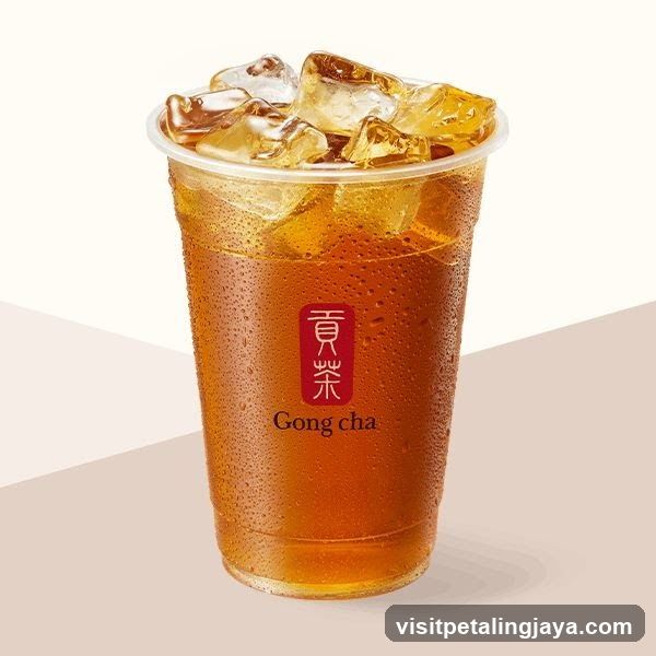 Iced Gong Cha Drink