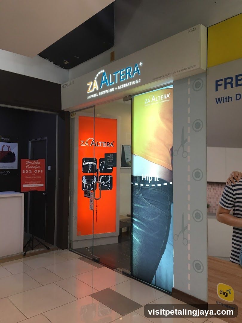 Za Altera - Alterations Services at Paradigm Mall