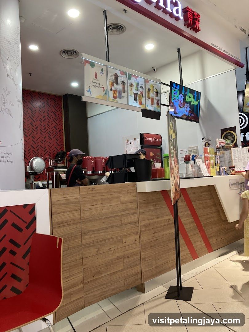 Brewed Tea Shop Interior