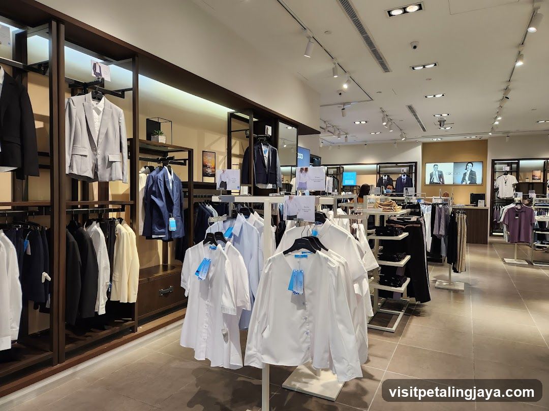 Men's Clothing Store Interior