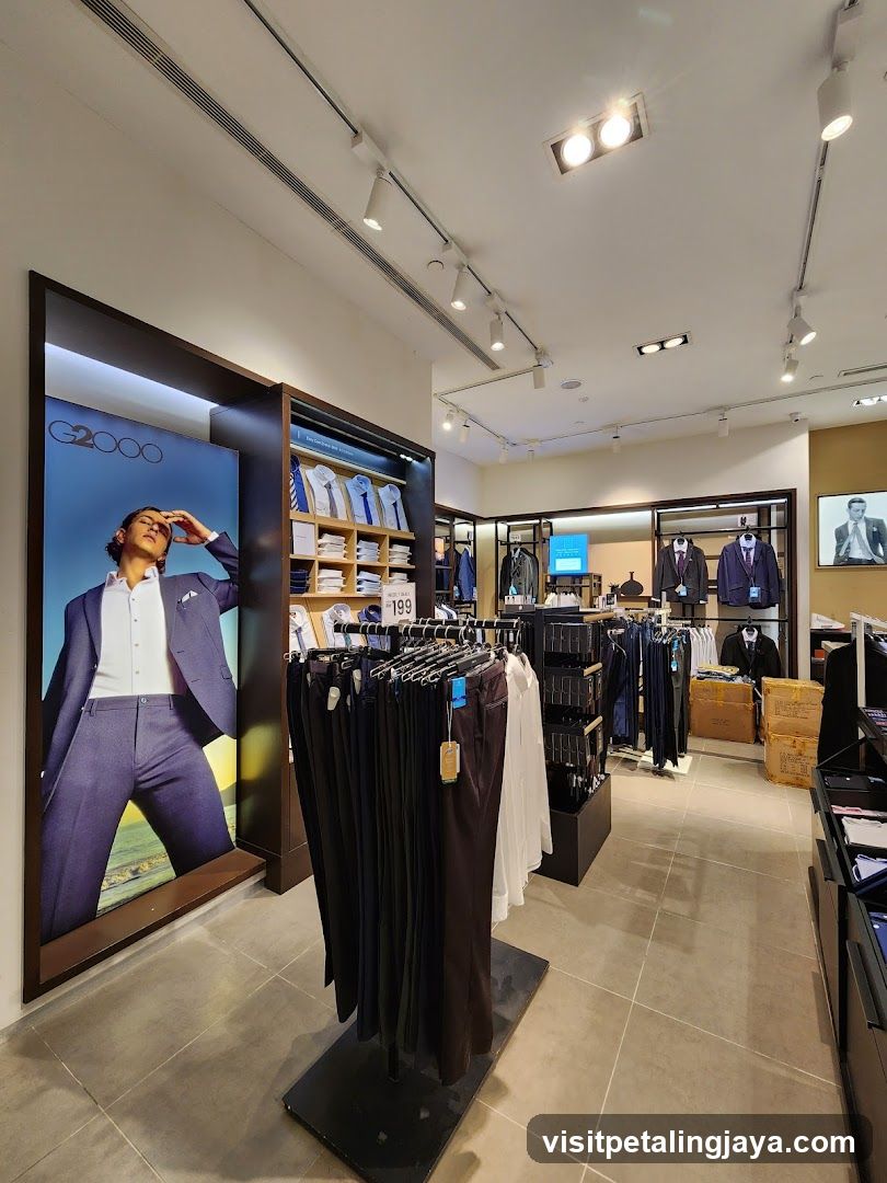 Men's Clothing Store Interior