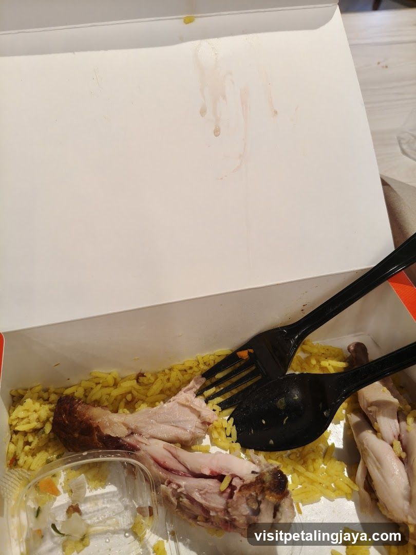 Food in Takeout Box