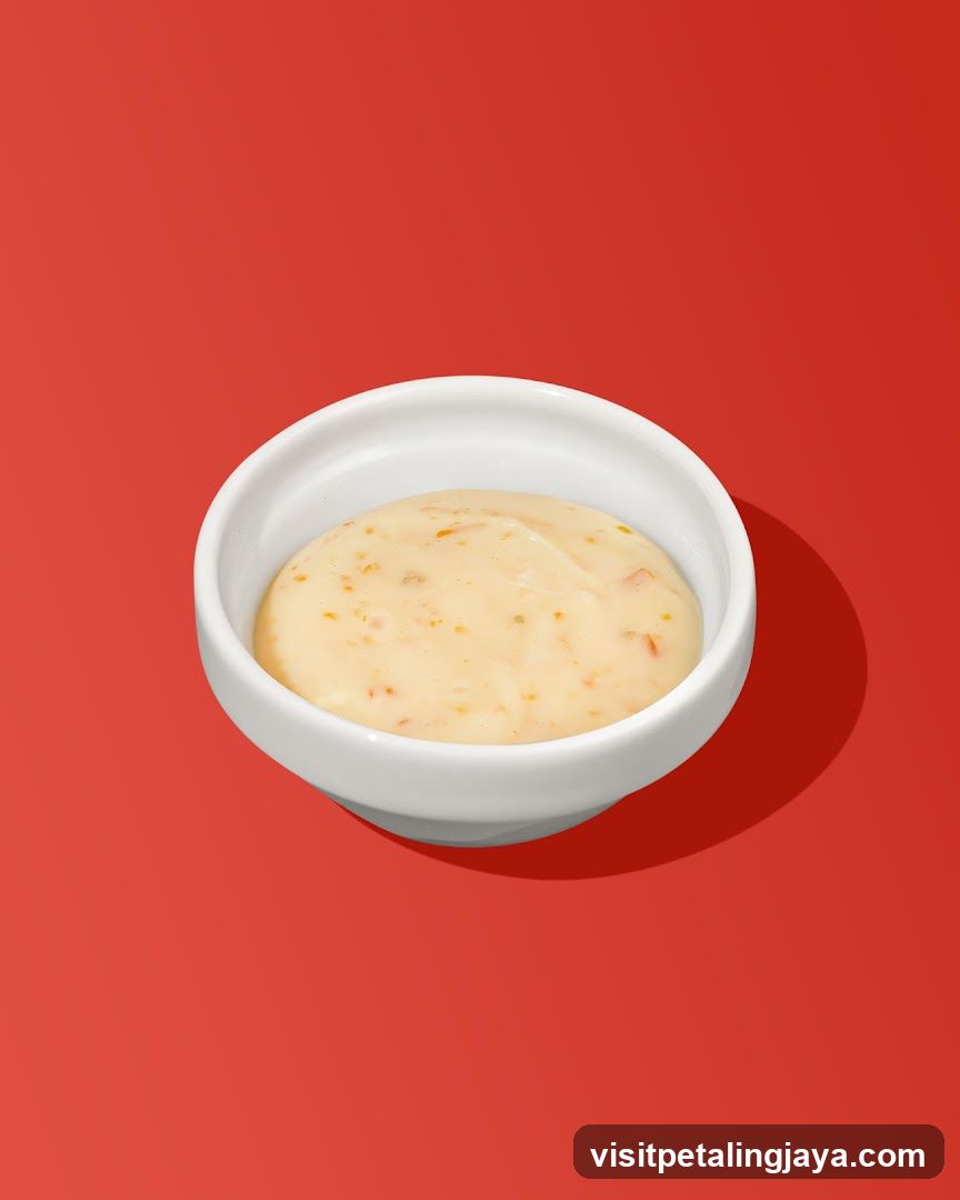 Sauce in a bowl