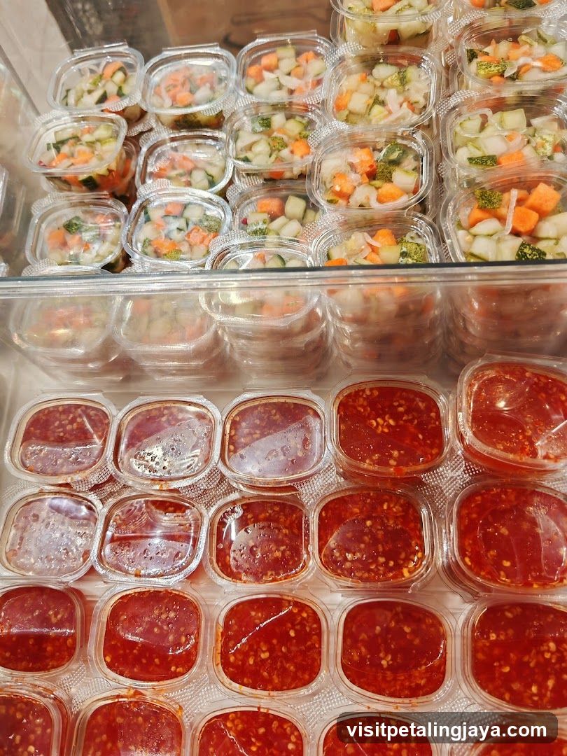 Food Display in Retail Setting