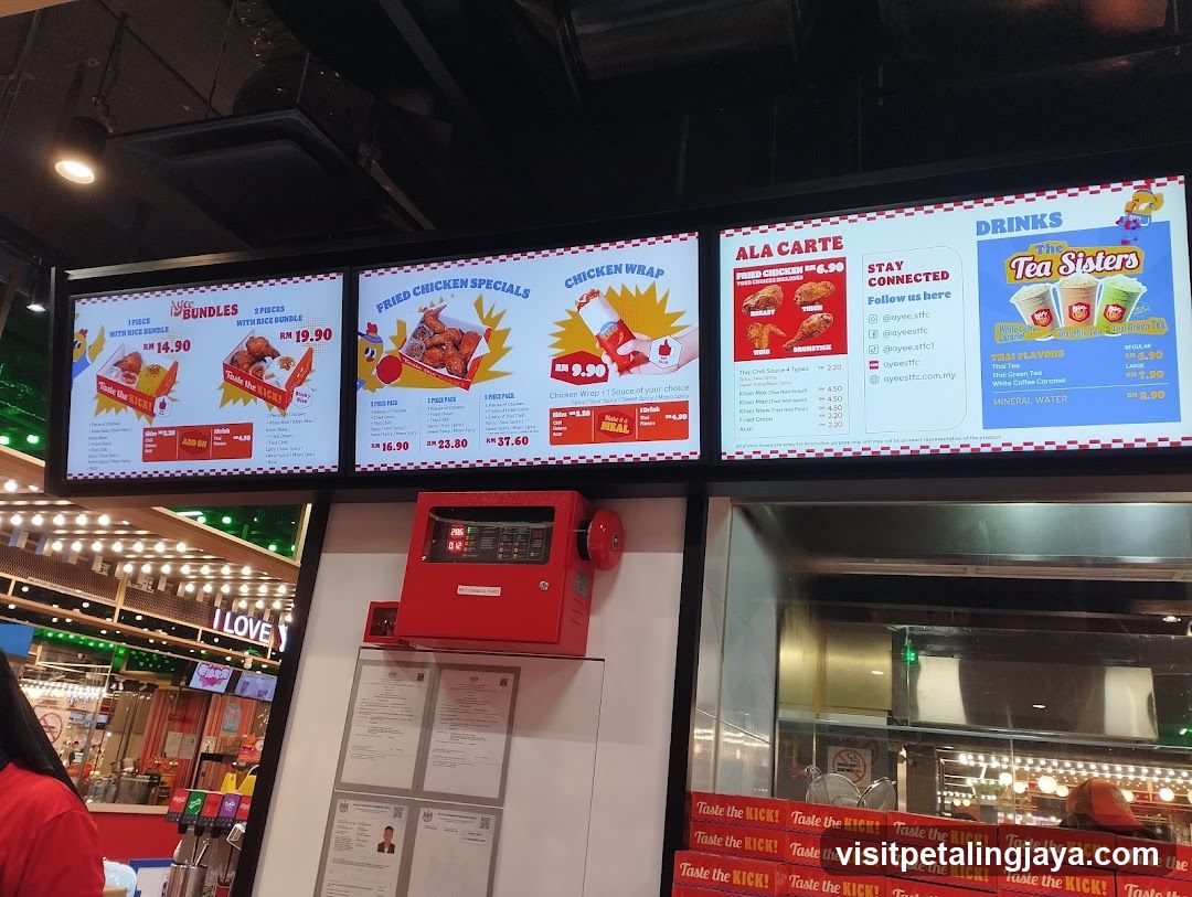 Chicken Shop Menu Board