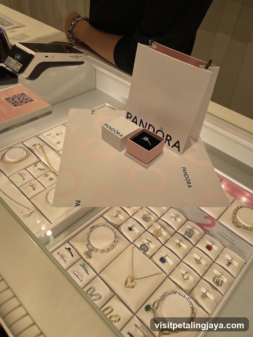 Pandora Jewelry Display