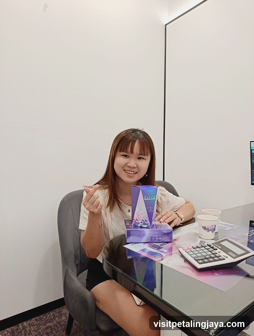 Office Interior with Product Display