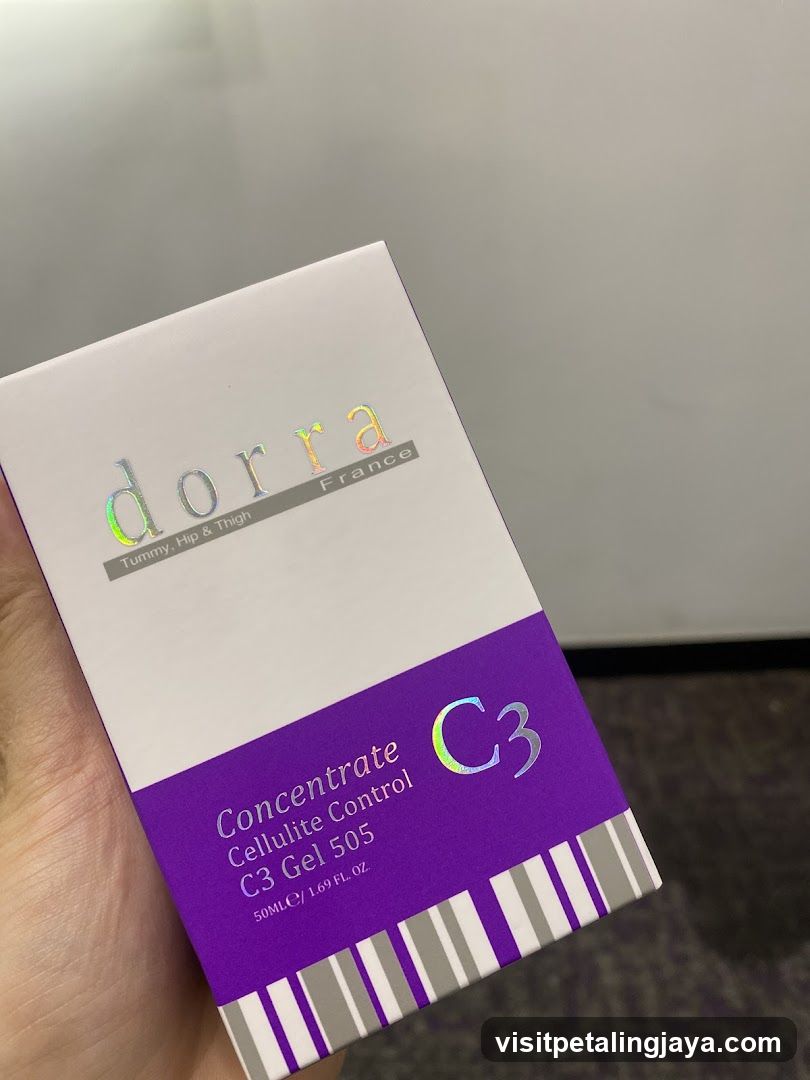 Dorra C3 Gel 505 Product Box