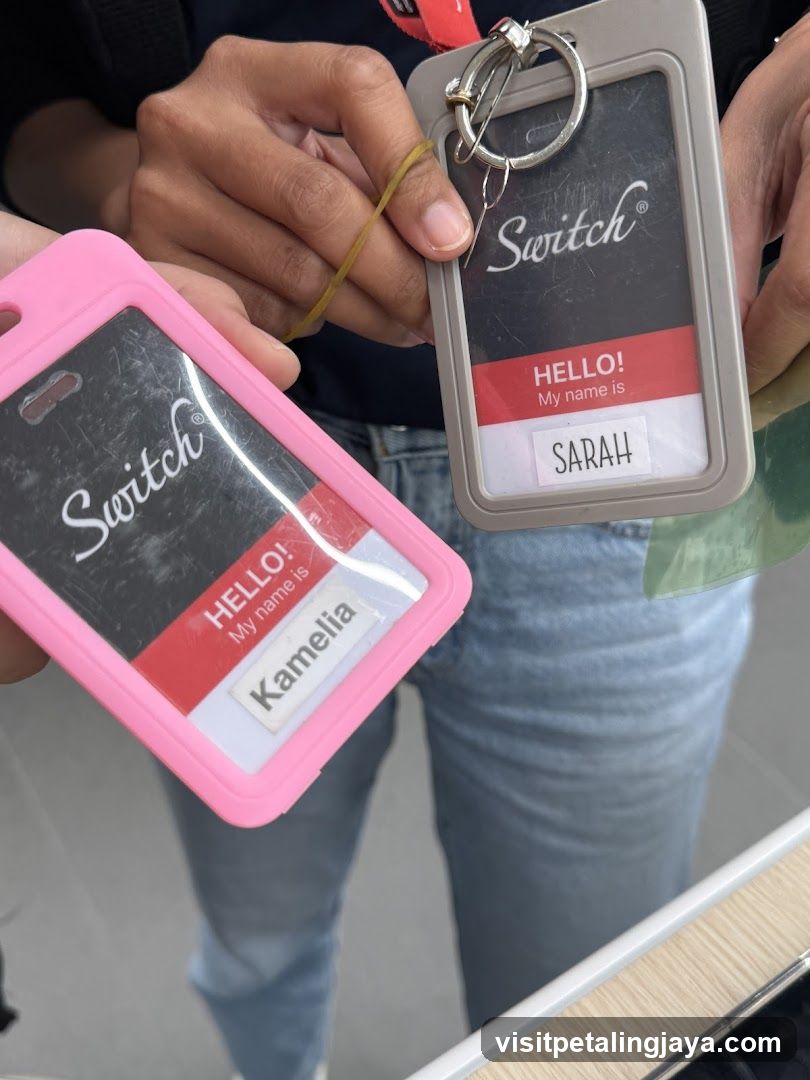 Switch ID Badges