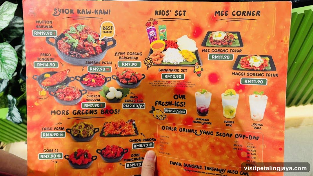 Food Menu Board