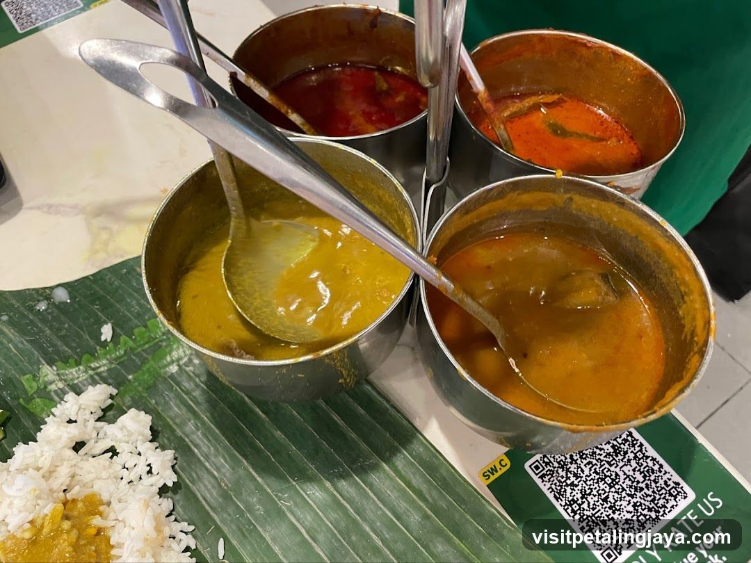 Food Display at Restaurant