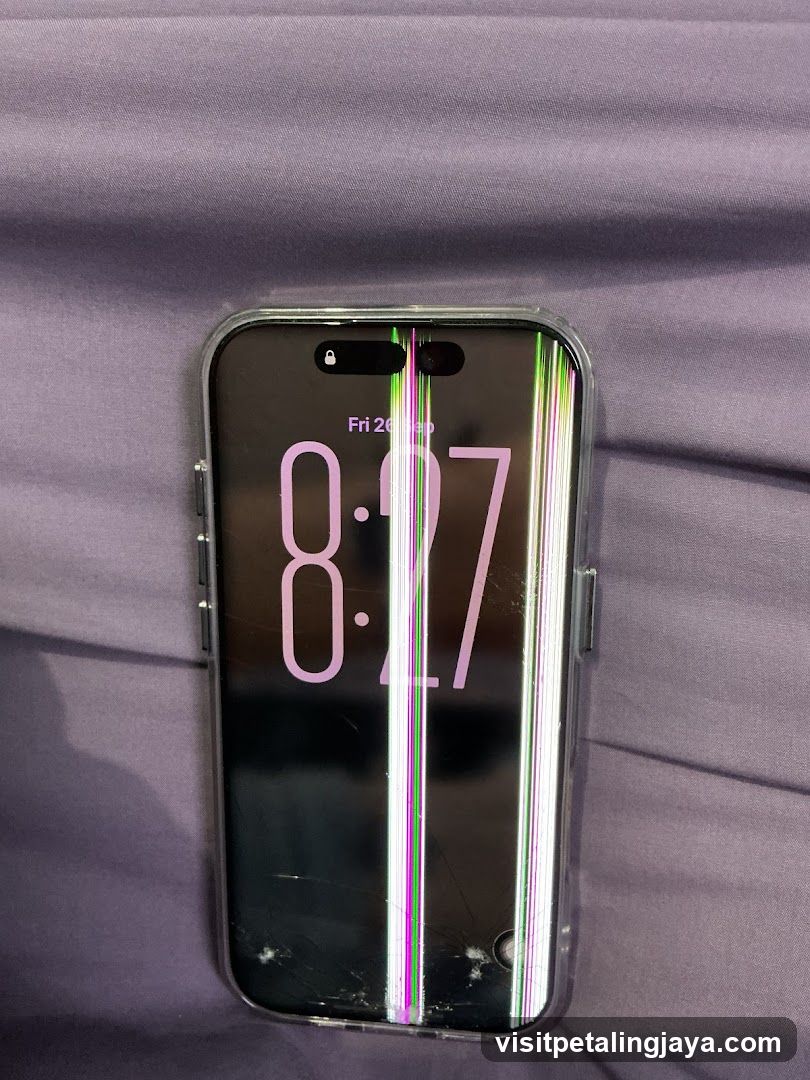 Damaged Smartphone