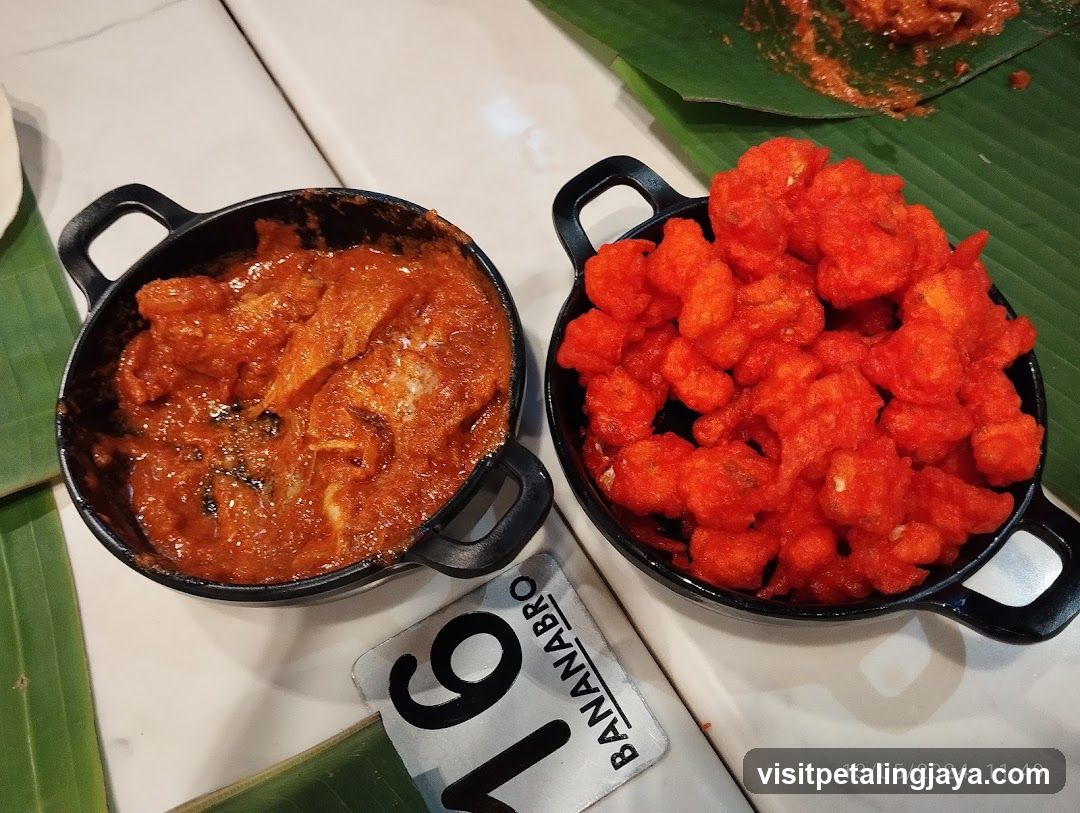 Food Display on Table