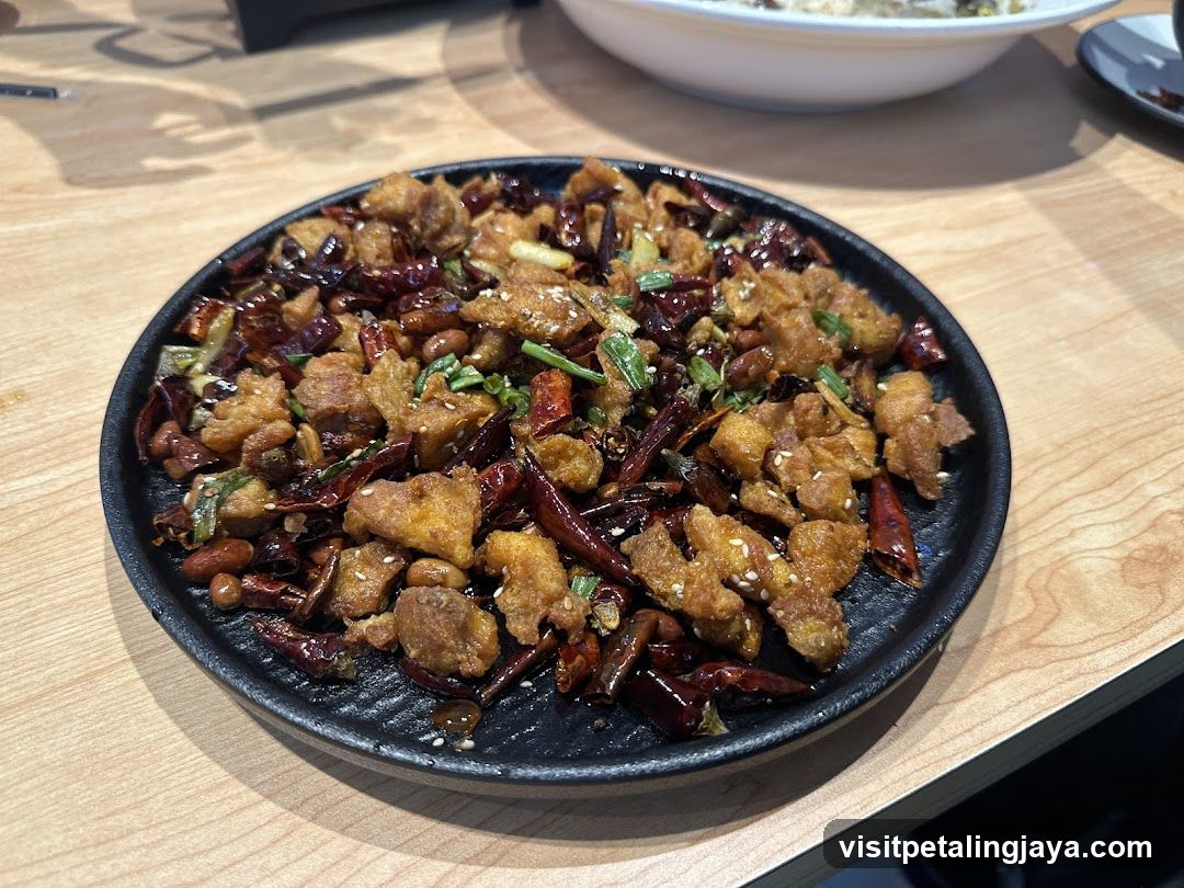 Food dish on table