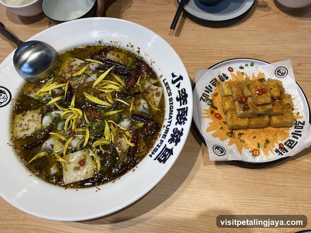 Spicy Fish and Fried Tofu