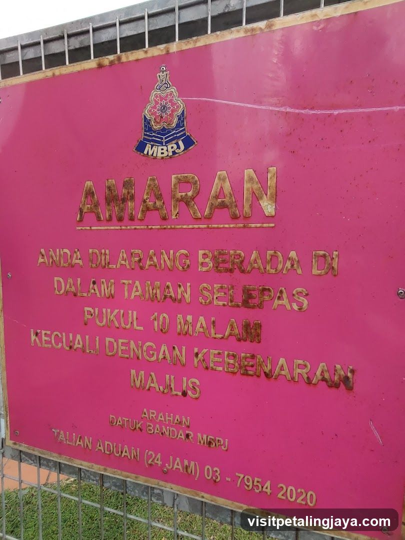 Warning Sign - MBPJ