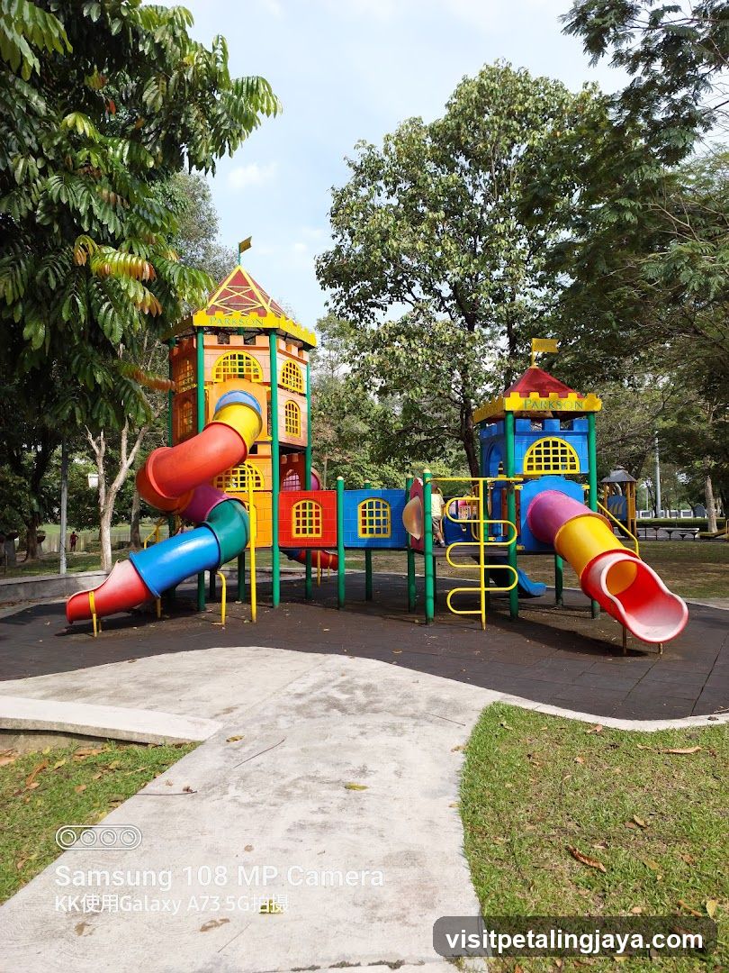 Colorful Playground in Park