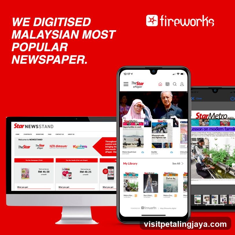 Fireworks Digital Newspaper Ads