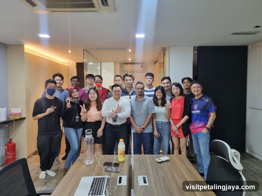 Group Photo in Office