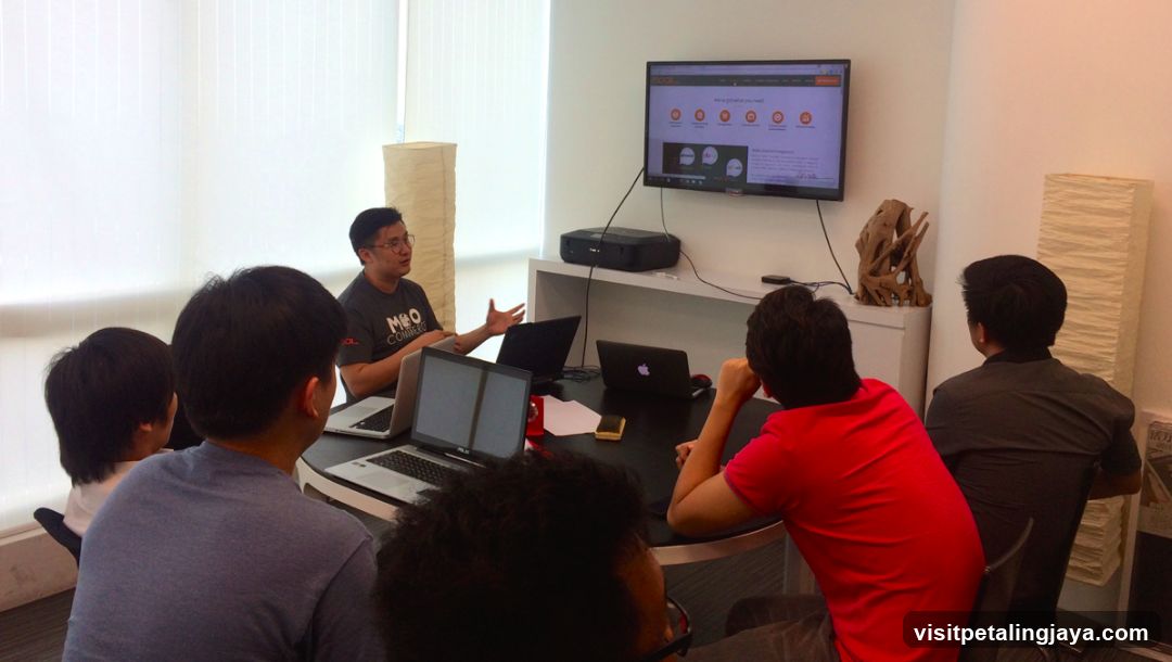 Team Meeting in Modern Office