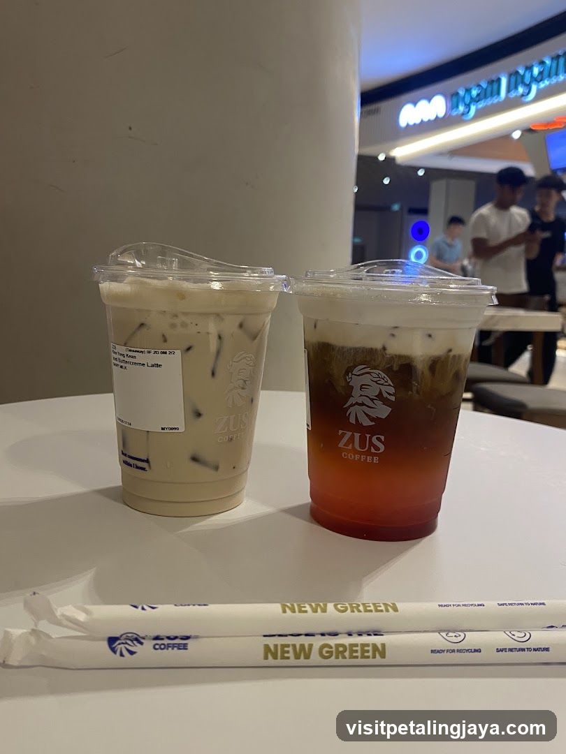 Zus Coffee Drinks