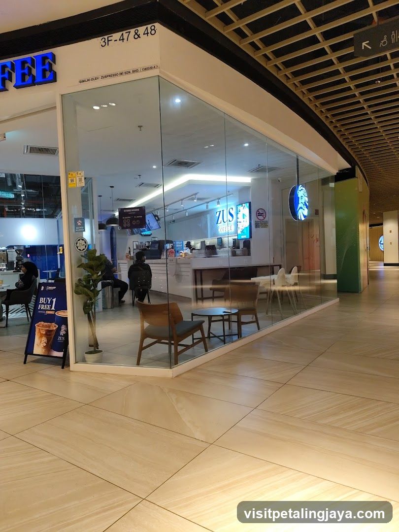Coffee Shop Interior View
