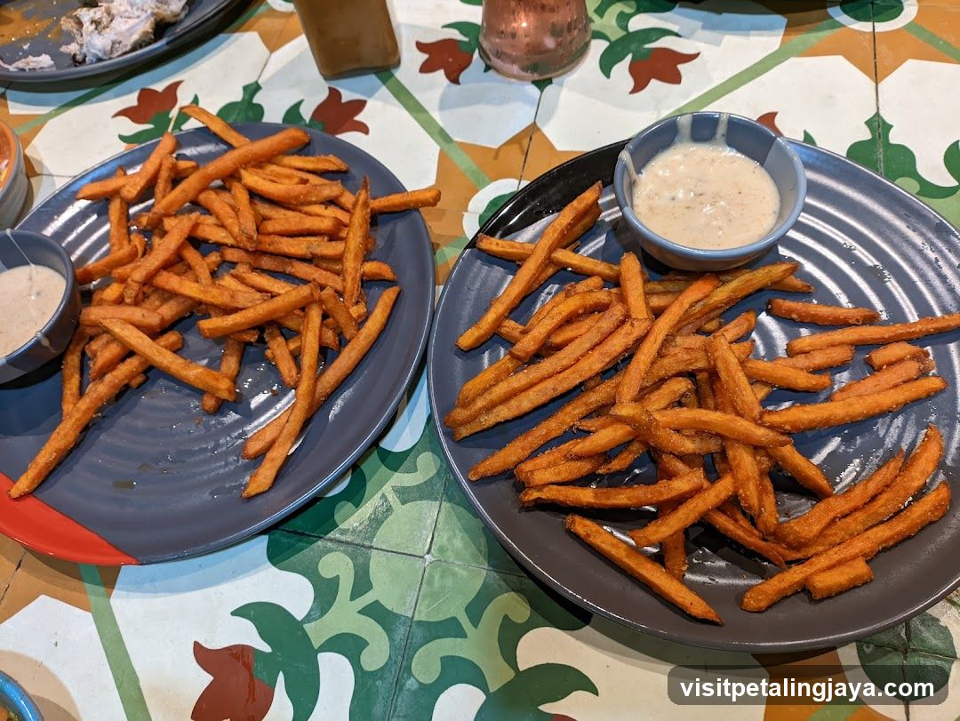 Sweet Potato Fries with Dip