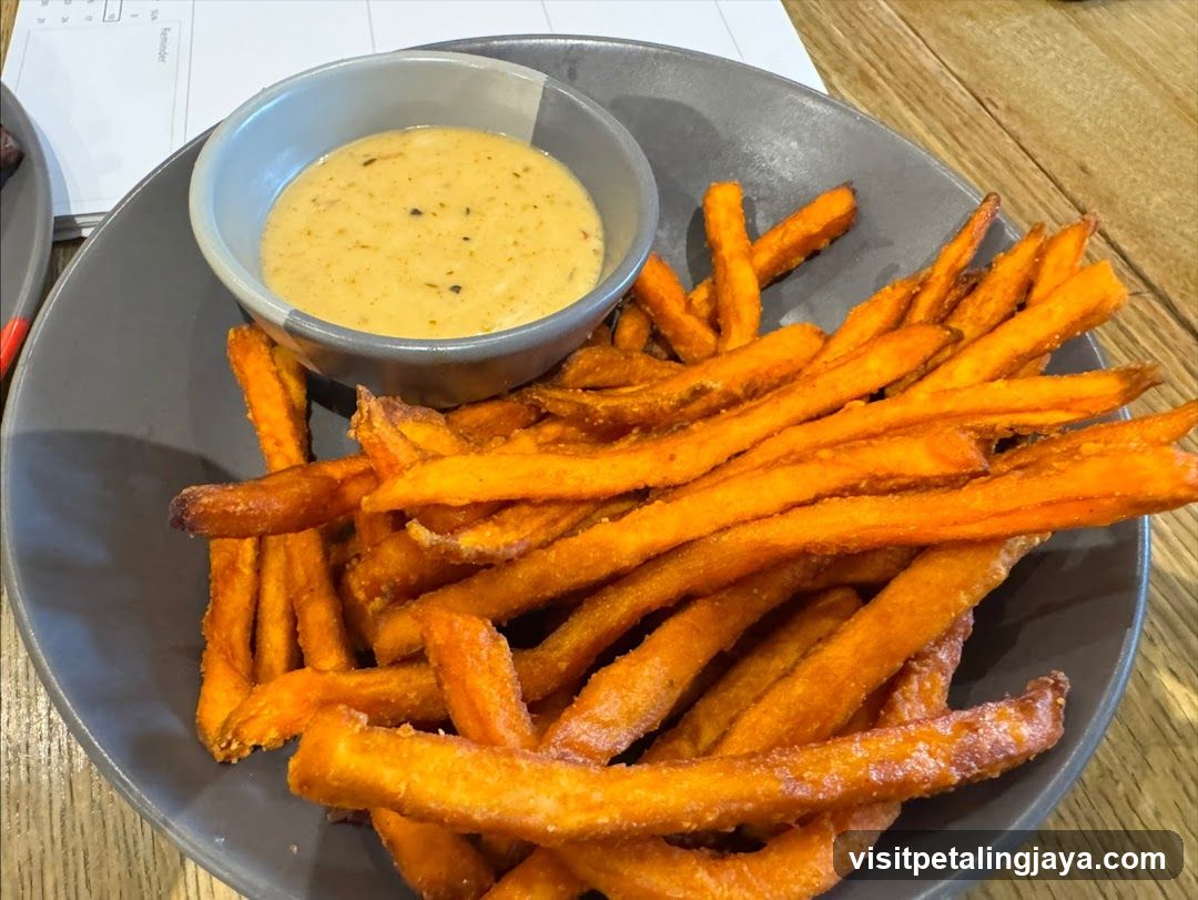 Sweet Potato Fries with Dip