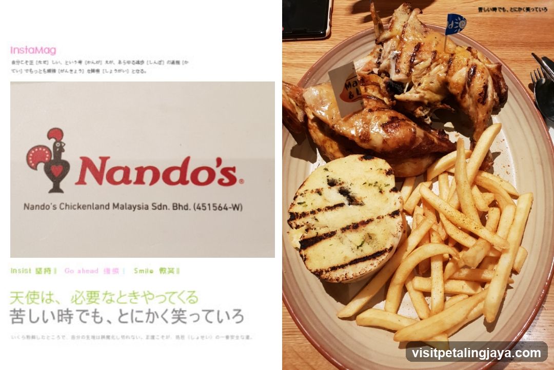 Nando's Meal and Branding