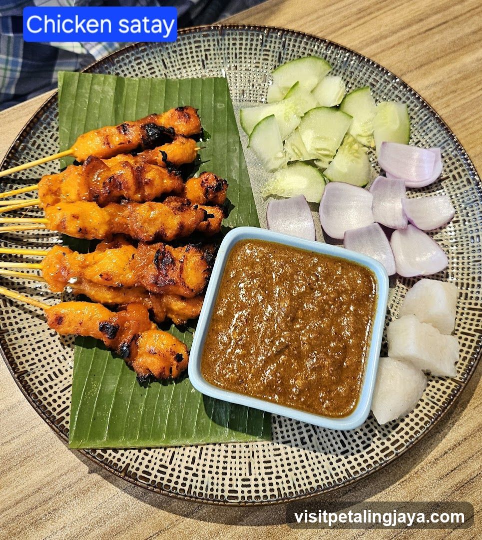 Chicken Satay Plate
