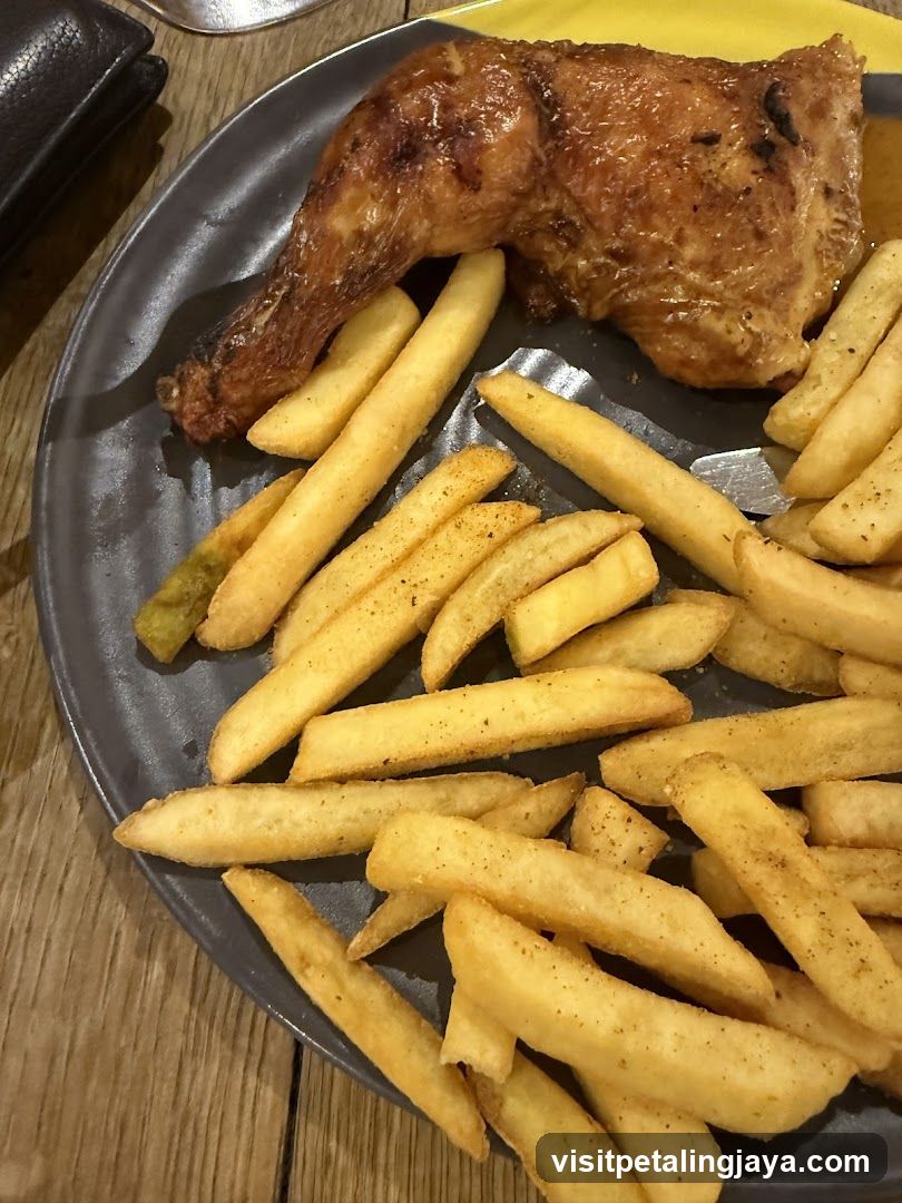 Fried Chicken and Fries Plate