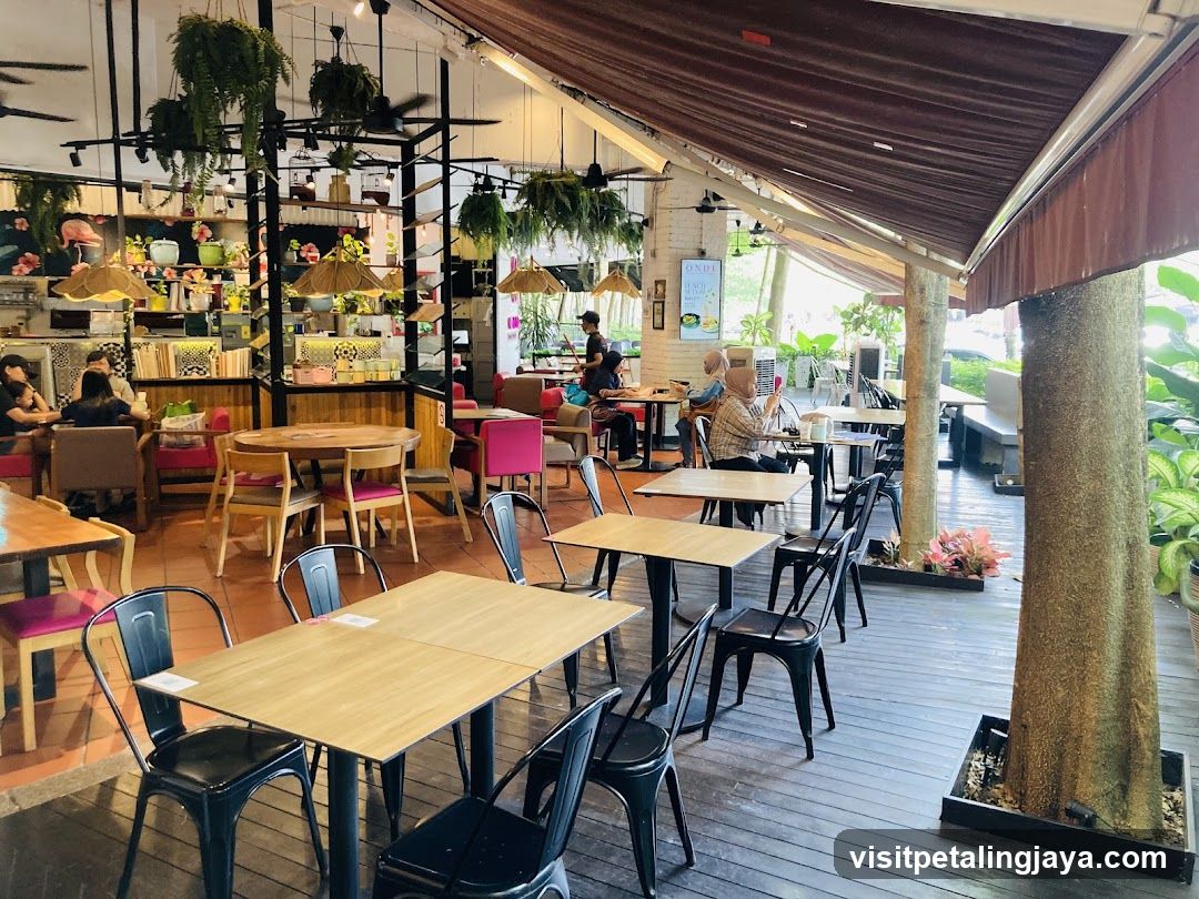 Outdoor Cafe Interior