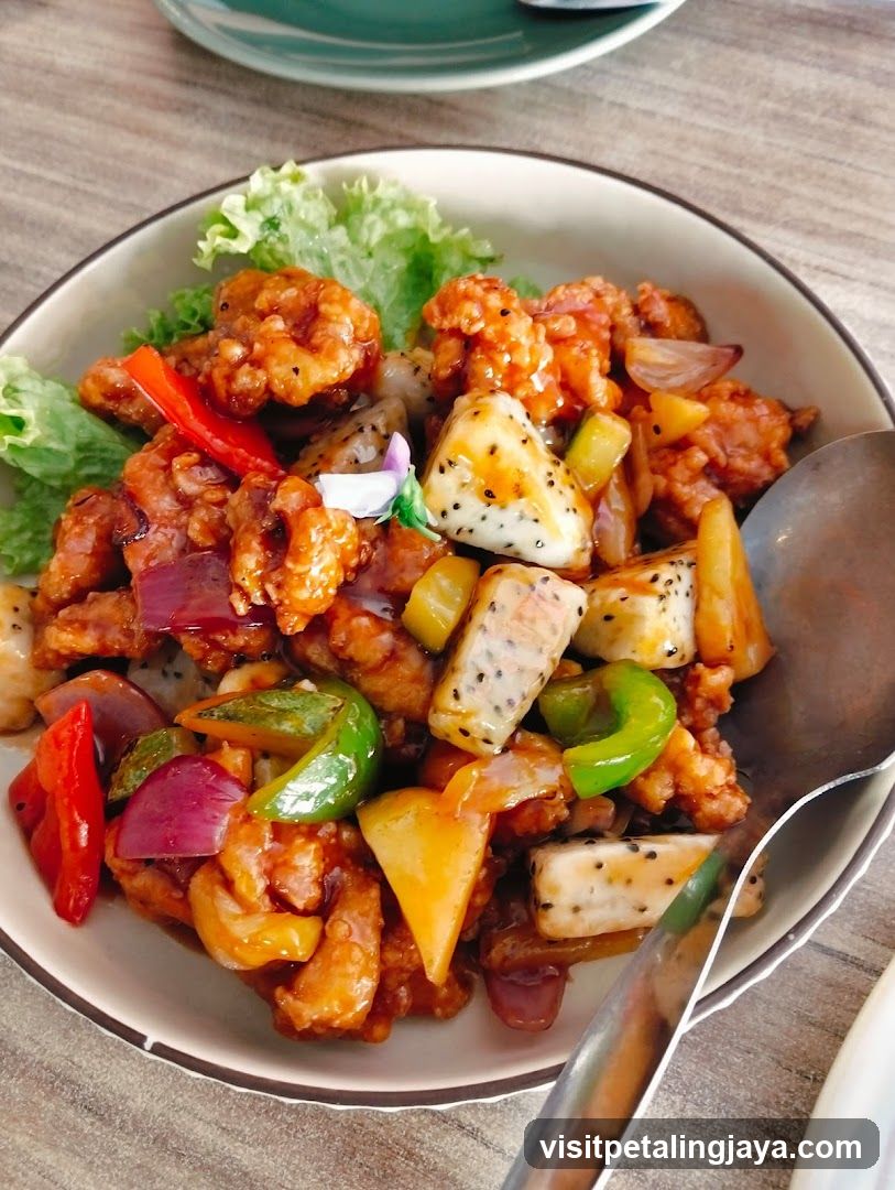 Szechuan-style Chicken with Peppers and Tofu