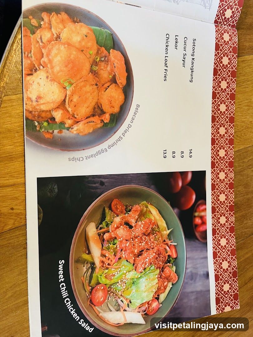 Food Menu Page