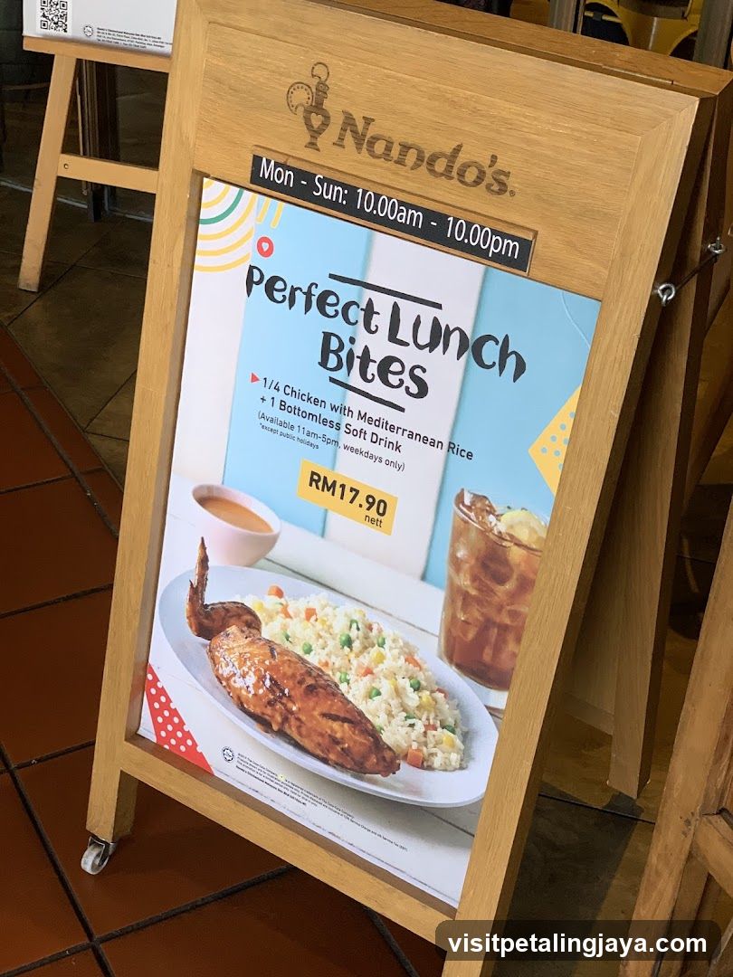Nando's Perfect Lunch Bites Ad